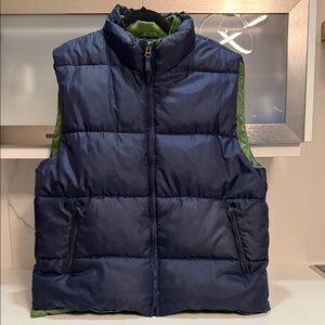 Steve & Barry's Green Lined Puffer Vest